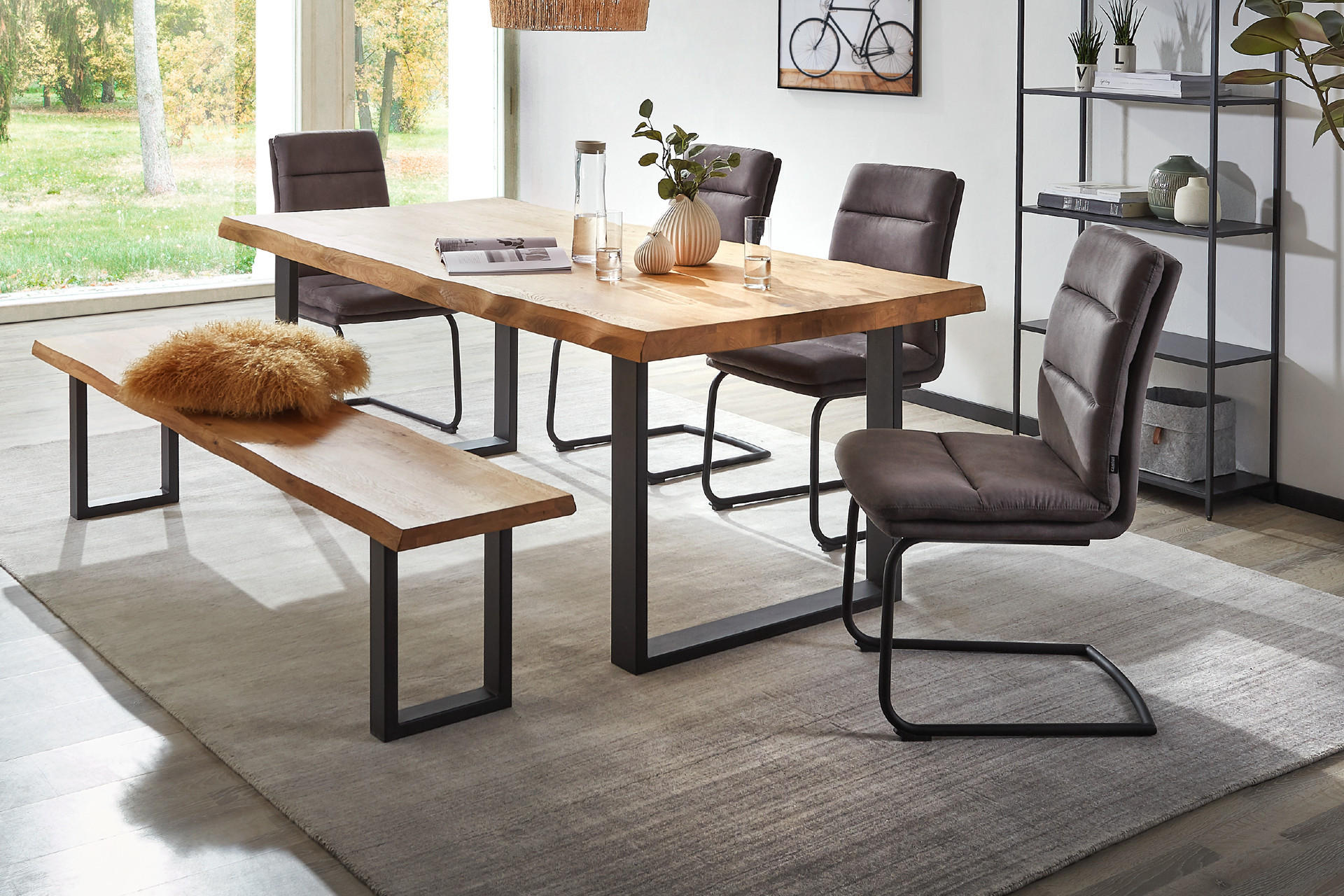 Vilken matta storlek under matbordet