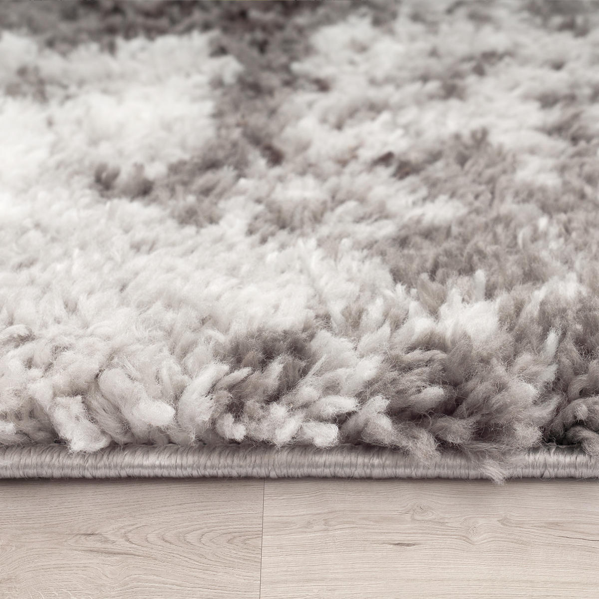 HOCHFLORTEPPICH 80/150 cm Padua 623 - Grau, Textil (80/150cm) - Paco Home
