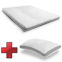 TOPPER Premium 140x200 cm - Weiß, Textil (140/200cm) - Supportho