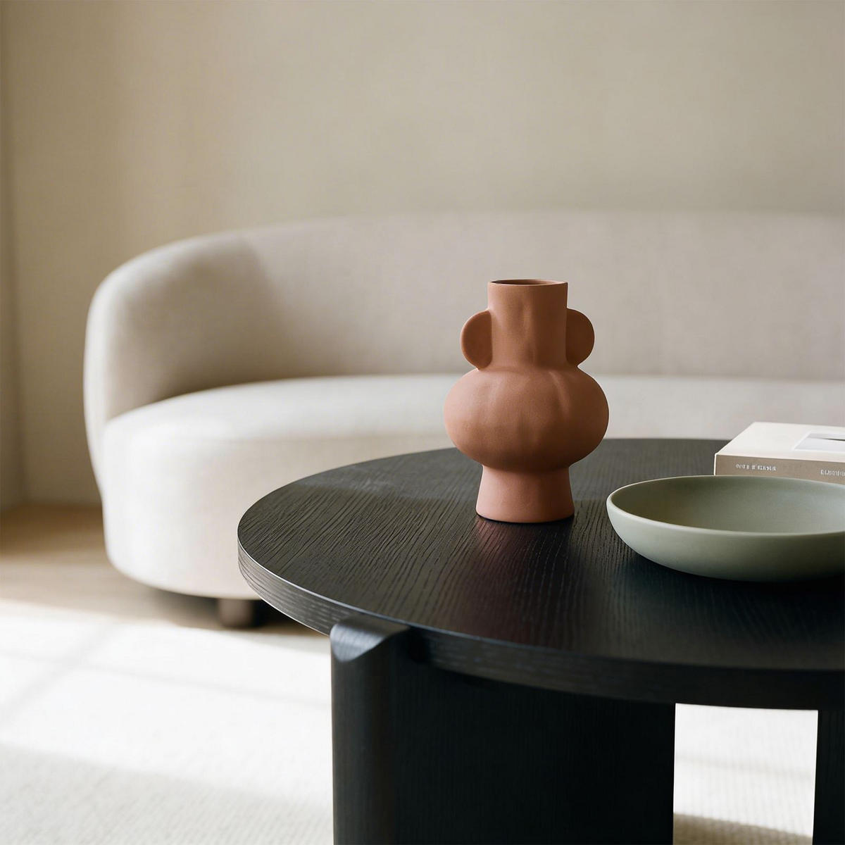 COUCHTISCH KALI schwarz - Schwarz, Holzwerkstoff (80/80/40cm) - IDIMEX