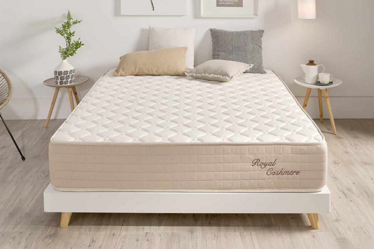 MATRATZE Royal Cashmere, 80x190cm - Beige, Textil (80/190cm) - Moonia