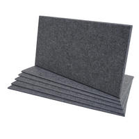 AKUSTICKÝ STENOVÝ PANEL, sivý, kompletná sada - sivá, textil (30/60/1cm) - MCW