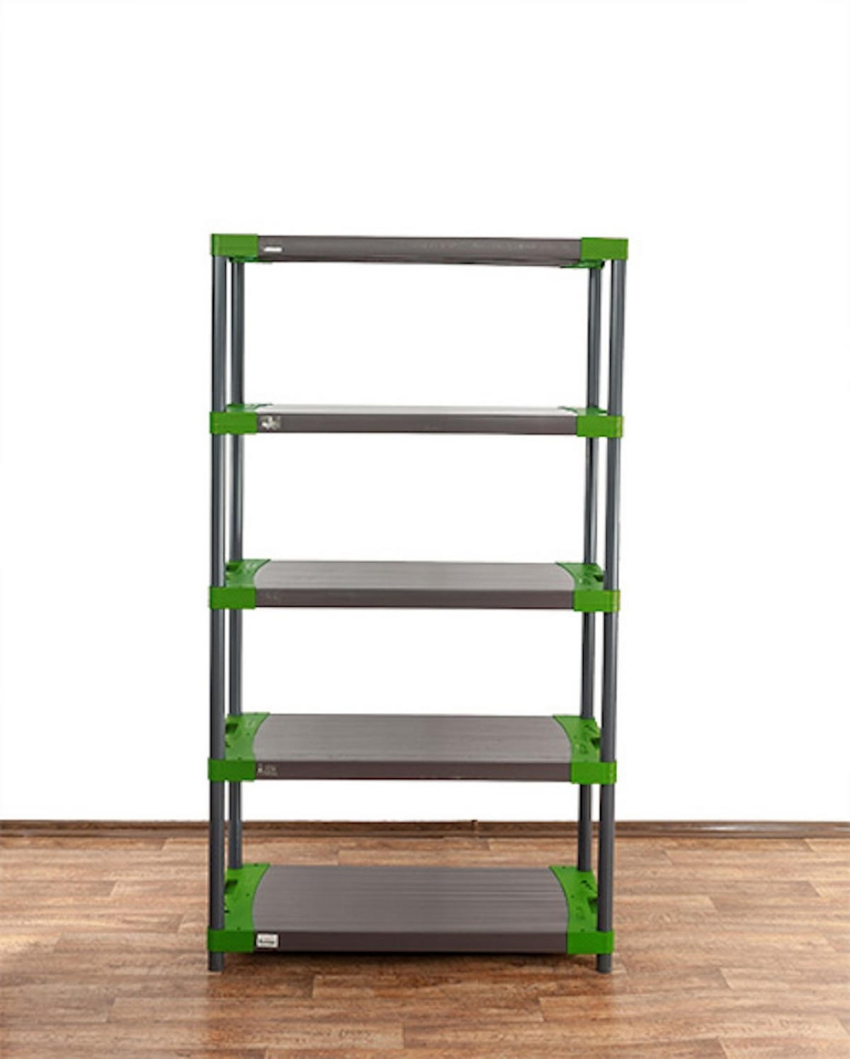 KUNSTSTOFFREGAL BIG GREY BEAR Tall 180x100x46cm Fachlast 160kg Grau-Grün - Grün, Kunststoff (100/180/46cm) - PROREGAL