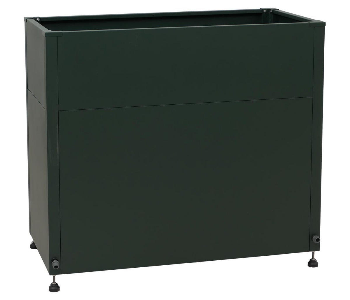 HOCHBEET 91x101x51cm Grün - Grün, Metall (101/91/51cm) - PROREGAL