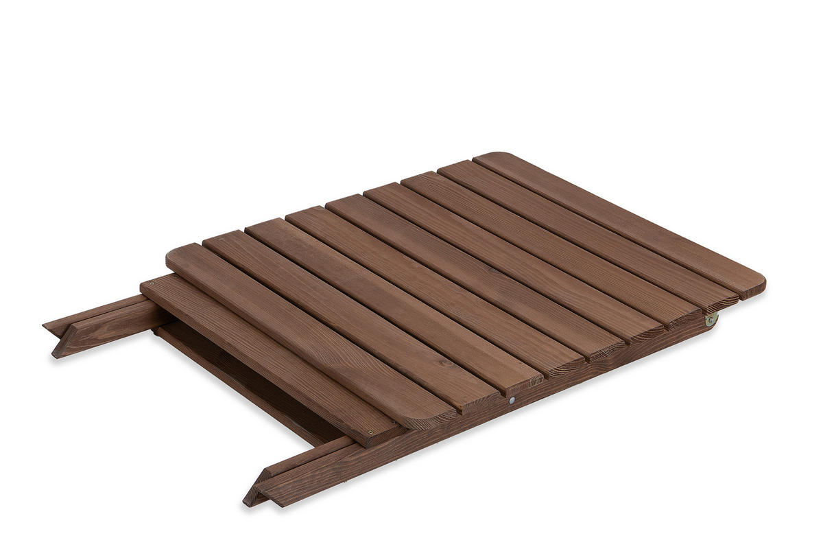 BALKONMÖBEL MELES für 2 Personen, braun - Braun, Holz - KONSIMO®