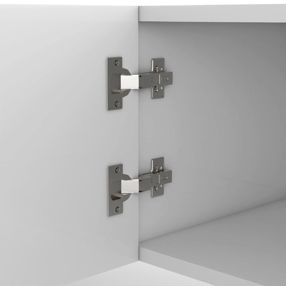 TV stolek 180/35/41 cm pro TV do 80 palců, se 2 zásuvkami a 2 dvířky, z MDF, Bílá - bílá, kompozitní dřevo (180/41/35cm) - Redom