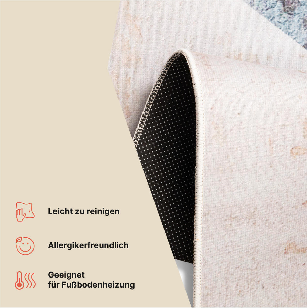 TEPPICH NORA Multicolor 180/250 cm - Multicolor, Textil (180/250cm) - Tapiso