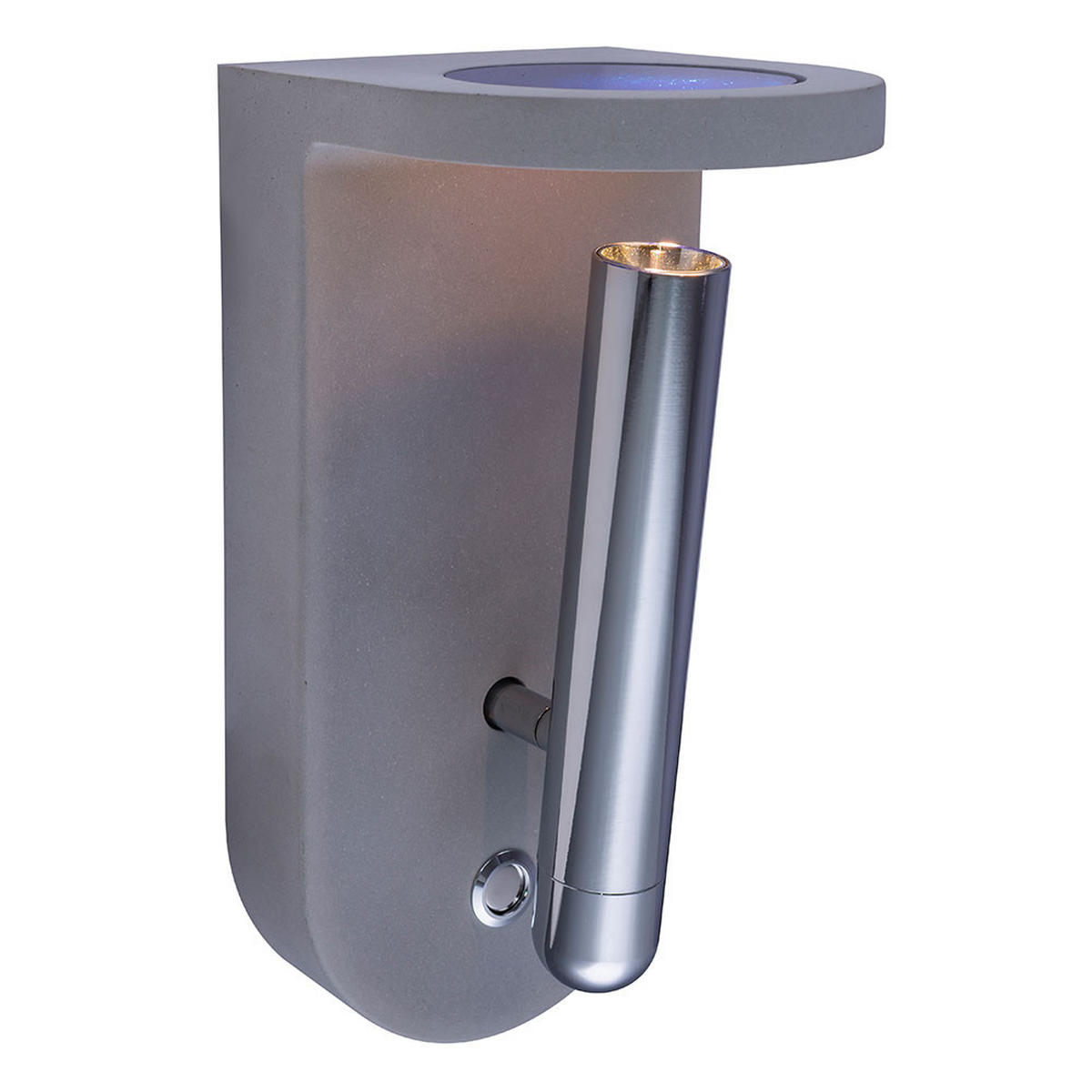 LED WANDLEUCHTE TIMO Grau - Grau, Stein (10.5/22/12cm) - Globo Lighting