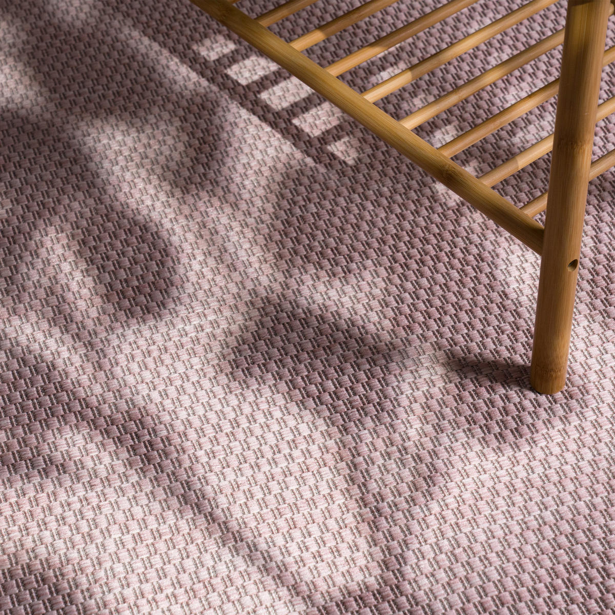 OUTDOORTEPPICH 120/120 cm Venedig 165 - Pink, Textil (120/120cm) - Paco Home