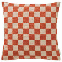 ZIERKISSENHÜLLE DEKOKISSENHÜLLE CHECKERBOX - Braun, Textil (45/45cm) - Tom Tailor