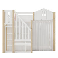 HOCHBETT 140/200 cm Weiß, Natur - Ahornfarben/Weiß, Holz - Raumix