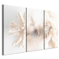 LEINWANDBILD Meer 3-tlg. 90x60 cm - Multicolor, Holz (90/60cm) - LUMASOUL