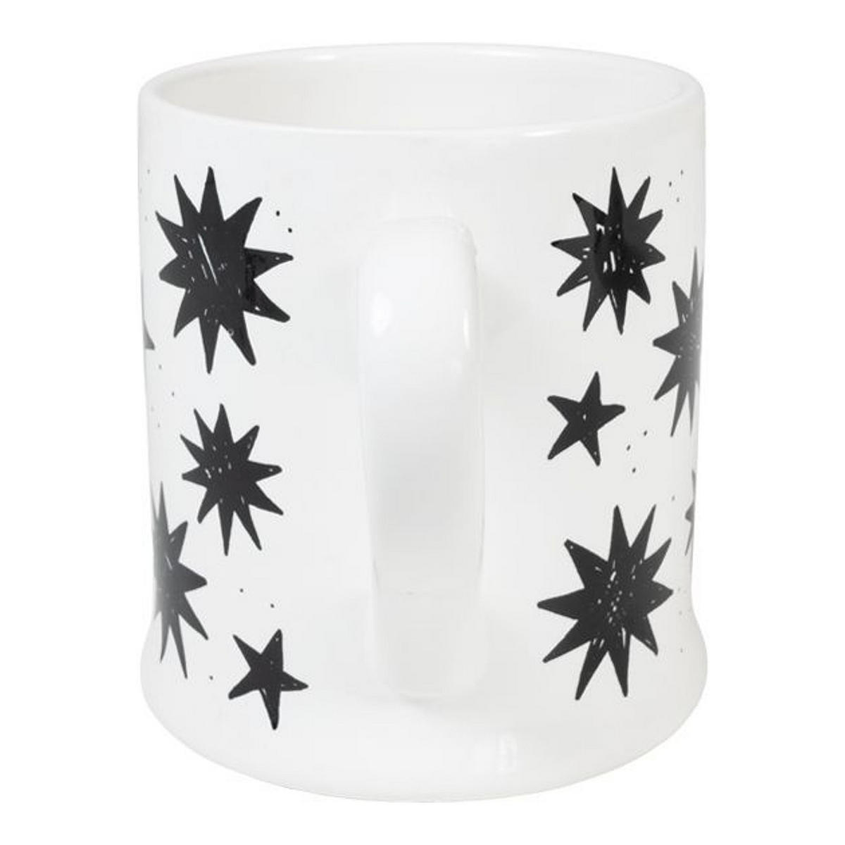 BECHER Sterne in Schwarz - 500 ml - Schwarz, Keramik (0.5L) - Blond Amsterdam