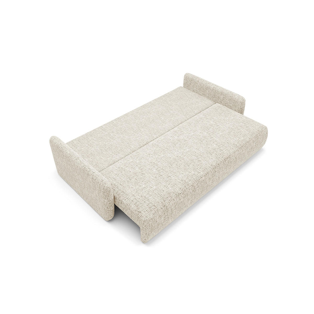 SOFA Lazare 3 Sitzplätze Weiß - Weiß, Holz (217/86/102cm) - Petits-meubles