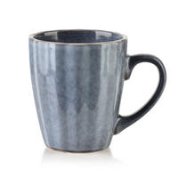 HRNEK BASIC NATURE, keramika, 190 ml, 11 x 7,5 x 8,5 cm - šedá, keramika (0.19L) - Mondex