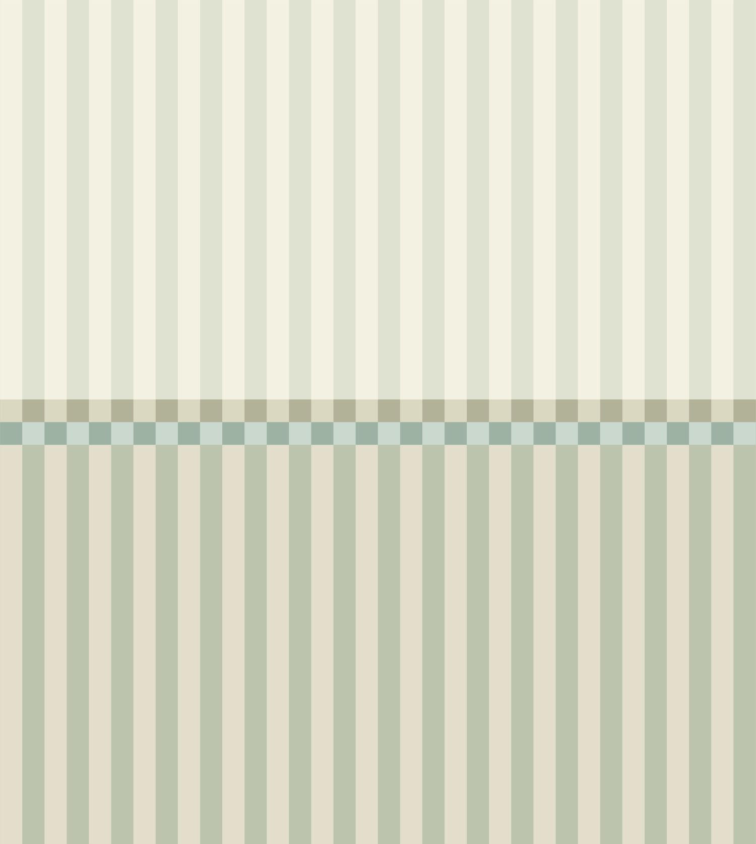 FOTOTAPETE Streifen 2.5 x 2.79 m - Grün, Papier (250/279cm) - ESTAhome