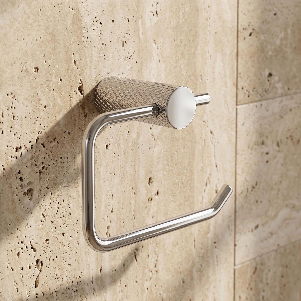 HALTER Für Toilettenpapier Rea A62309 Otto Chrome - Chromfarben, Metall (14/9.5/7cm) - REA