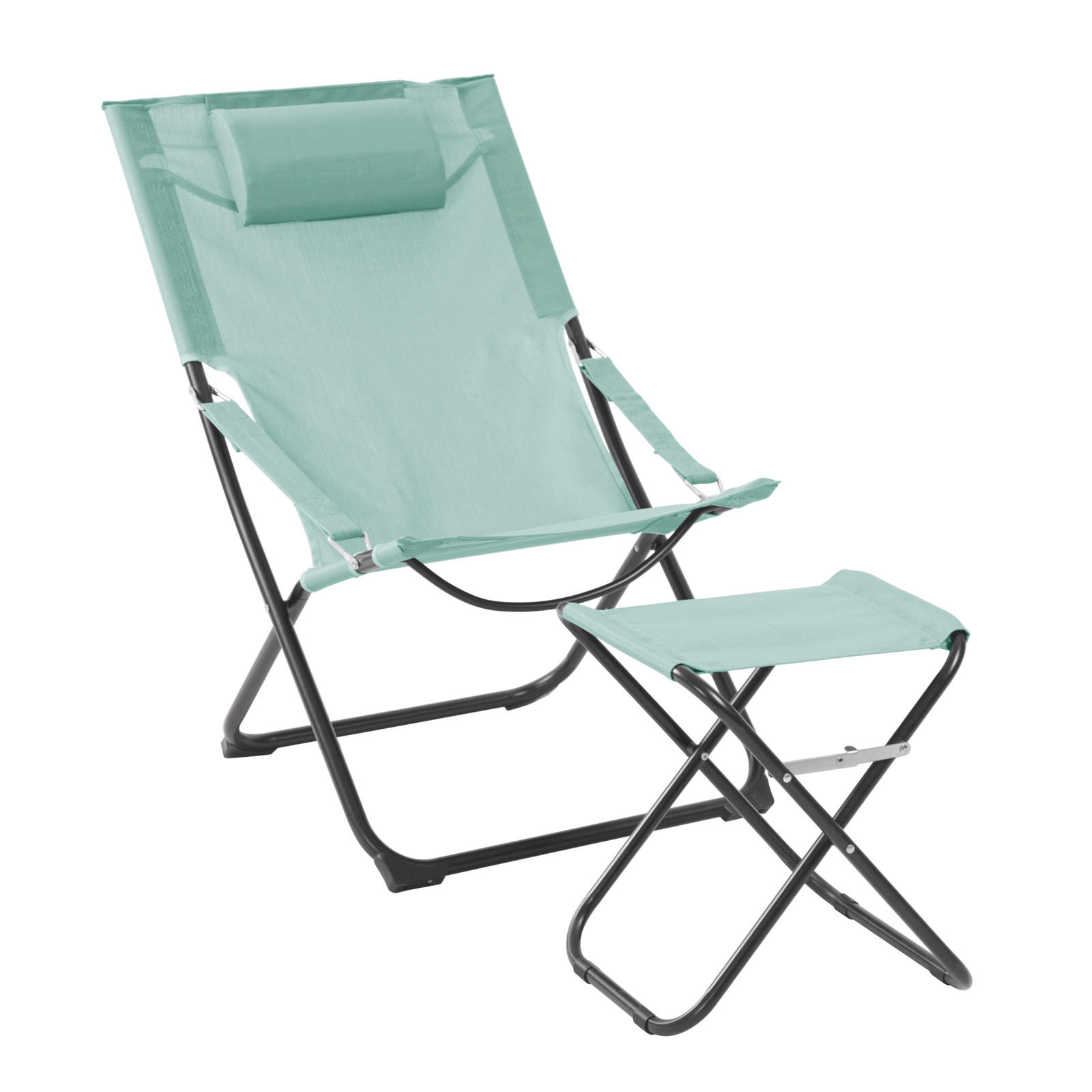 RELAXSESSEL Tomra Blau - Blau, Metall (61/93/77cm) - SVITA