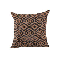 ZIERKISSEN Clarke Braun 45/10/45cm - Braun, Textil (10/45cm) - PTMD Collection