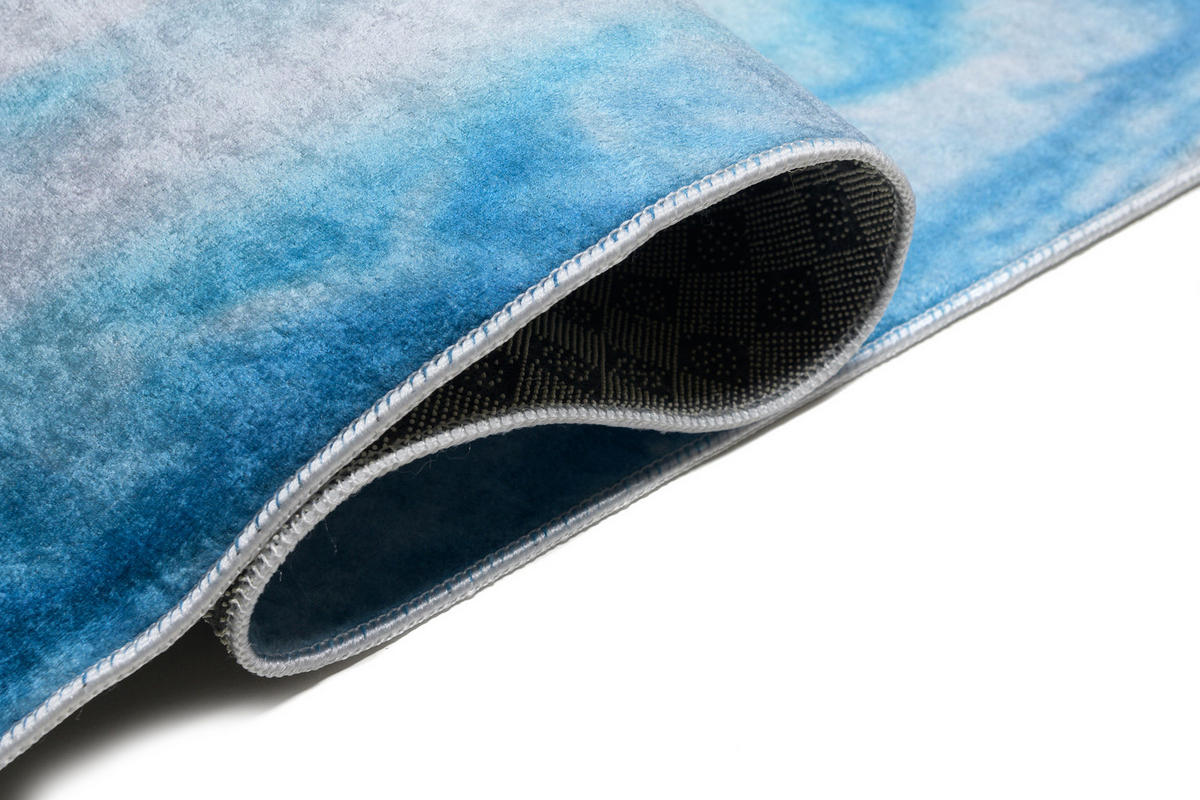 TEPPICH TOSCANA Blau 160/230 cm - Blau, Textil (160/230cm) - Tapiso