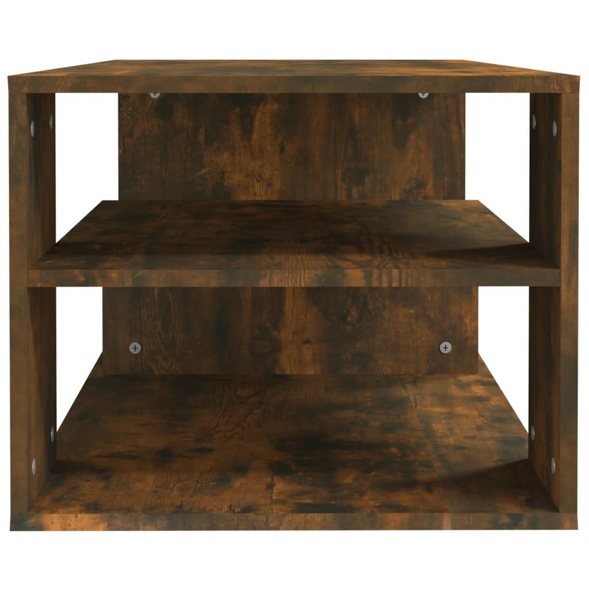 COUCHTISCH Räuchereiche 100x50x40 cm Holzwerkstoff - Mooreichefarben, Holzwerkstoff (50/100/40cm) - furnicato