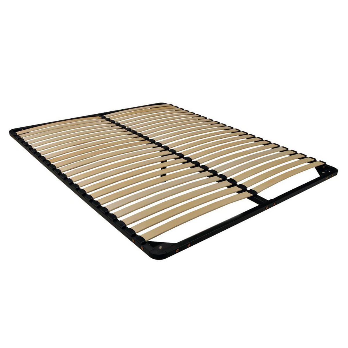 LATTENROST RENO22/ aus Metall 140x190 - Schwarz - Schwarz, Metall (140/190cm) - Weber Industries