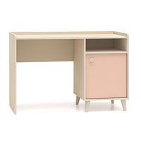 SCHREIBTISCH Mevel Wüstensand / Millennial Pink 120 / 58 / 80cm - Pink/Braun, Holz/Holzwerkstoff (58/120/80cm) - Feldmann-Wohnen
