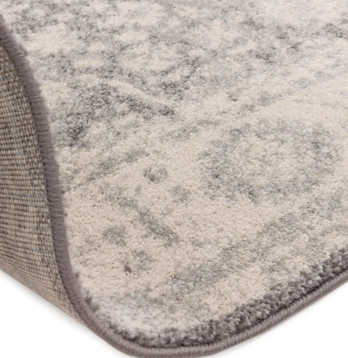 TEPPICH modern Flachgewebe LEGACY Grau 120 x 170 cm - Grau, Textil (120/170cm) - Novatrend