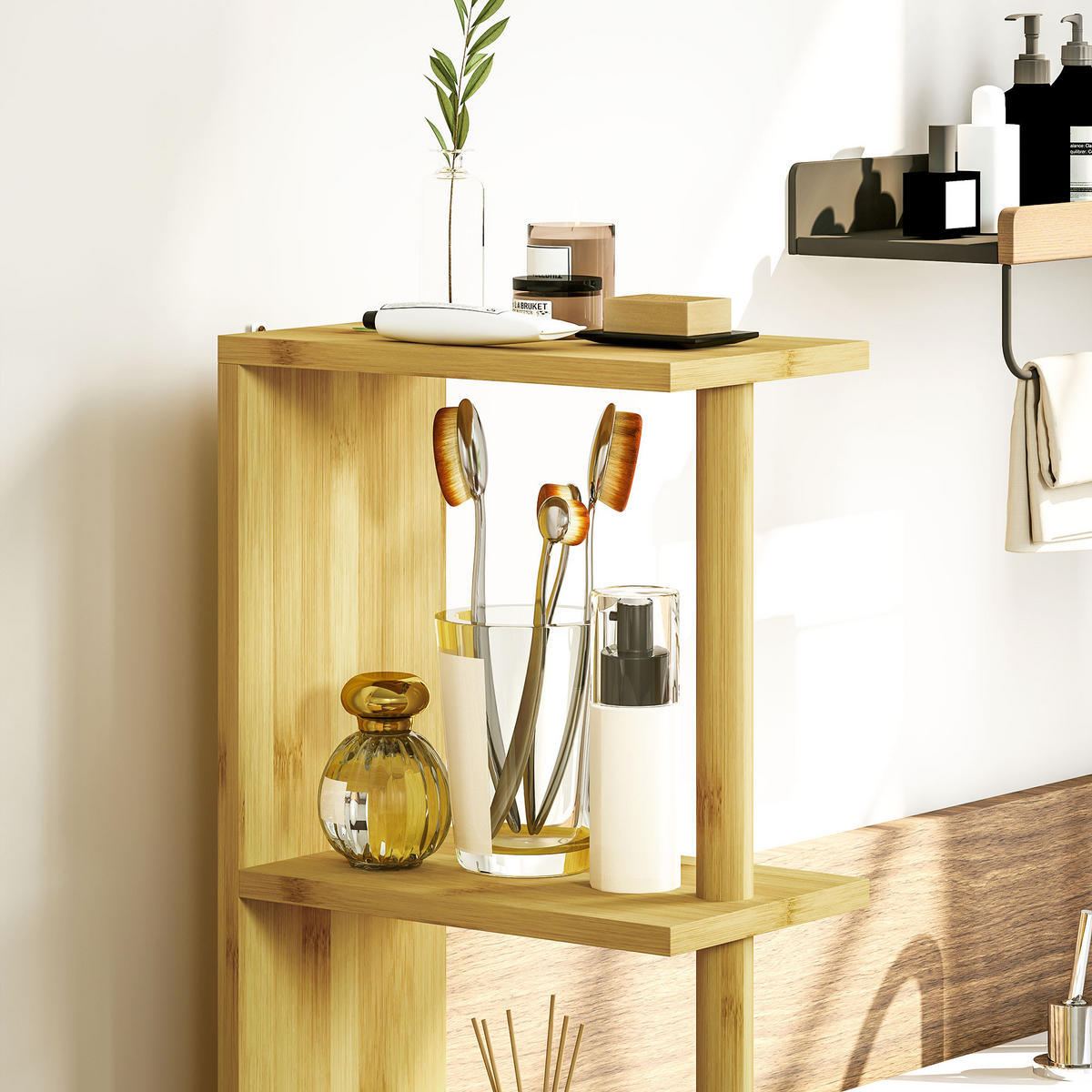 HOCHSCHRANK DE-12430 18/30/120 cm Natur - Naturfarben, Holzwerkstoff (30/120/18cm) - ComfortXL