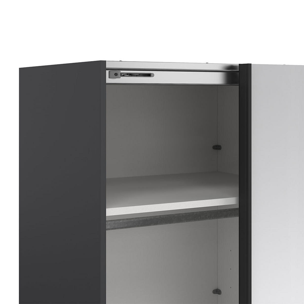 SCHIEBETÜRENSCHRANK, Como, Grau, Holzwerkstoff, 244 x 67 x 221 cm - Grau, Holzwerkstoff (244/221/67cm) - ebuy24