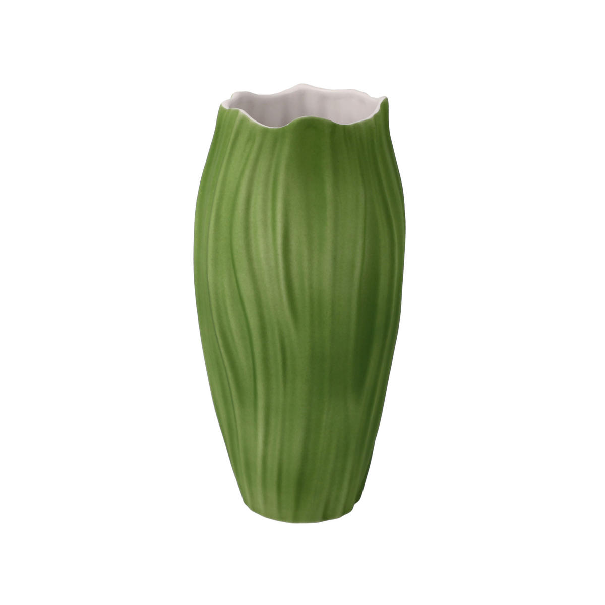 VASE Spirulina 20 cm - Grün, Keramik (20cm) - Goebel