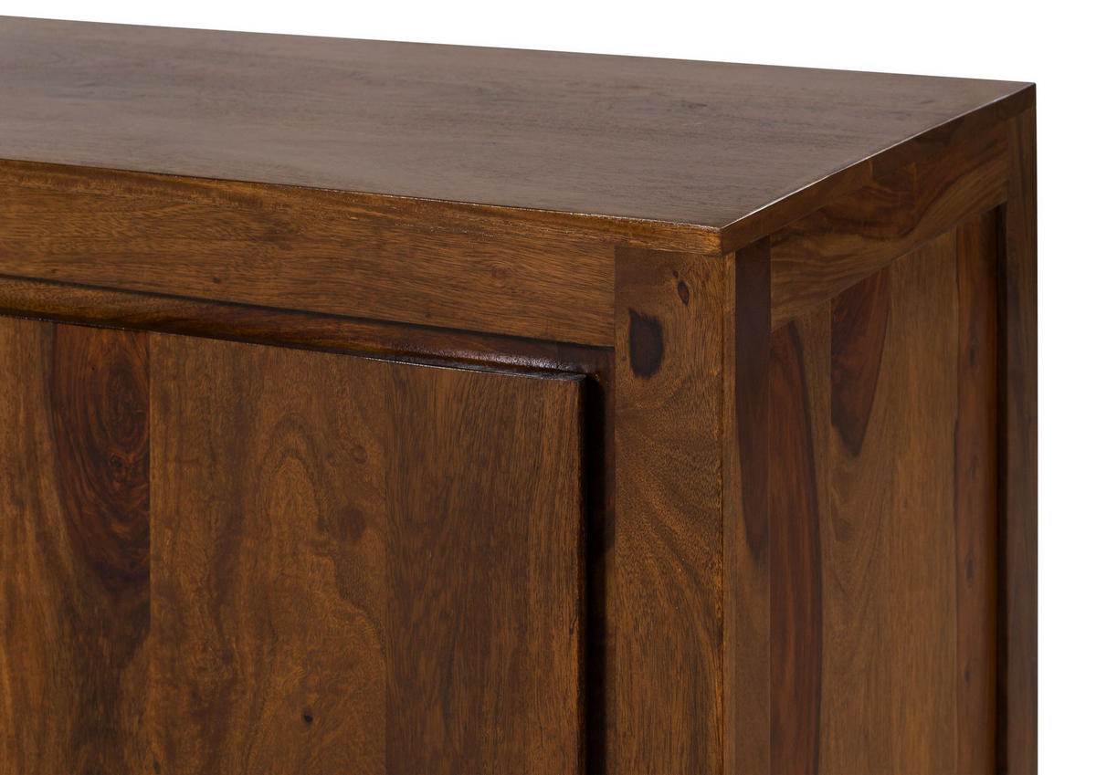 TV-BOARD Sheesham 180x50x56 braun lackiert METRO LIFE #141 - Braun, Holz (50/56/180cm) - Massivmoebel24