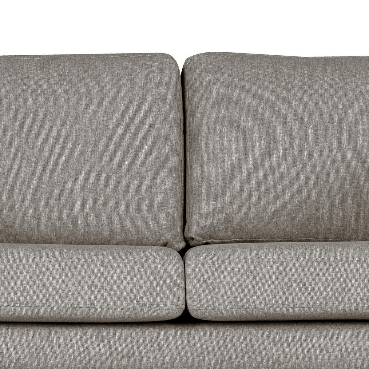 3-SITZER SOFA - Graubraun, Textil (237/81/88cm) - home24