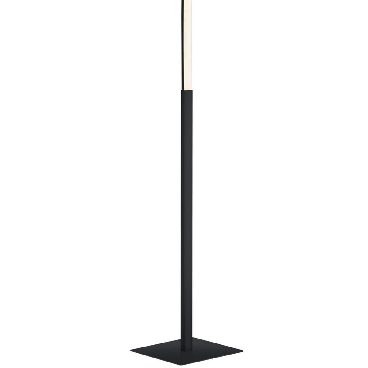 LED STEHLEUCHTE Course Schwarz Matt - Schwarz, Metall (20/20/145cm)