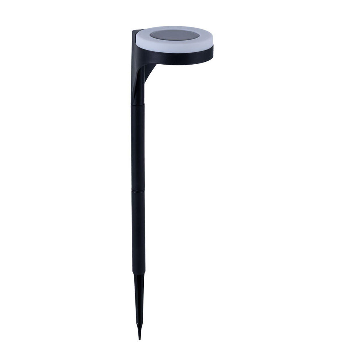 LED AUSSENLEUCHTE Solar Schwarz - Schwarz, Kunststoff (11/11/45cm)