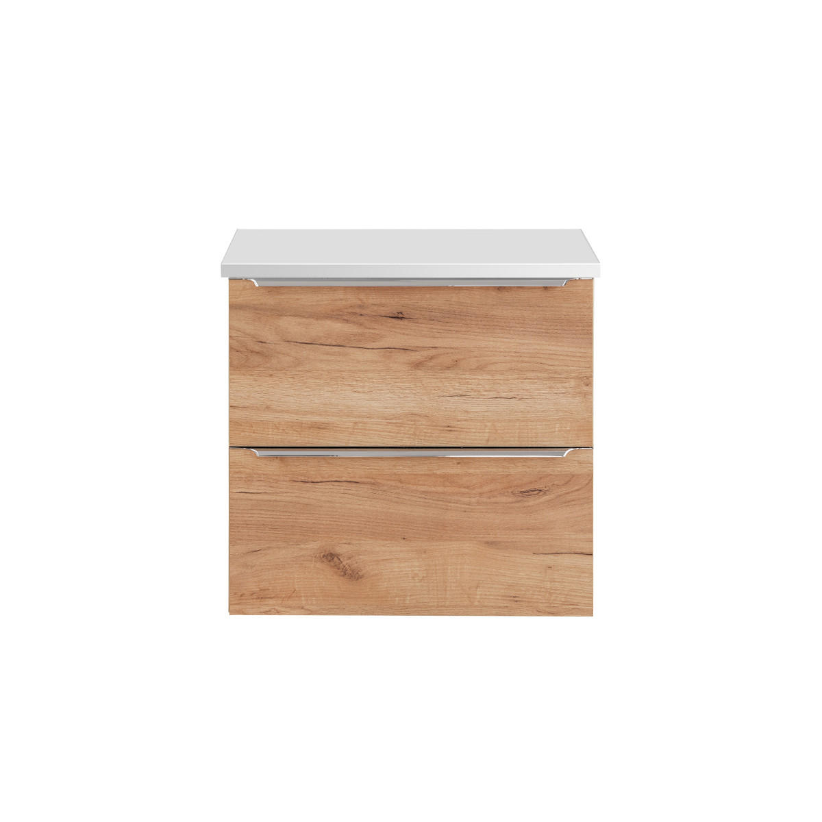 WASCHTISCHUNTERSCHRANK 60.4cm April Holz - Braun, Holzwerkstoff (60.4/59/46cm) - Petits-meubles