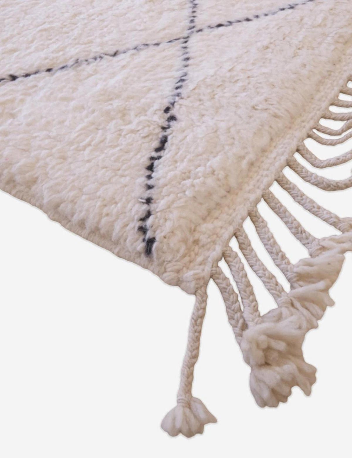 BERBERTEPPICH aus reiner Wolle 261x 293 cm - Weiß, Naturmaterialien (261/293cm) - AFK Living