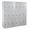SCHLIESSFACH Grau - Grau, Metall (180/180/50cm) - MCW