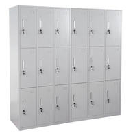 SCHLIESSFACH Grau - Grau, Metall (180/180/50cm) - MCW