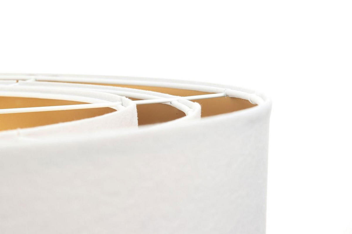 HÄNGELEUCHTE Gold 60/20 cm - Goldfarben/Weiß, Kunststoff (60/1.5/20cm) - ONZENO