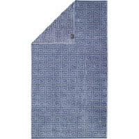 DUSCHTUCH NOBLESSE ELEGANCE ALLOVER 1088 NACHTBLAU - 11 - Blau, Textil (80/150cm) - Cawoe