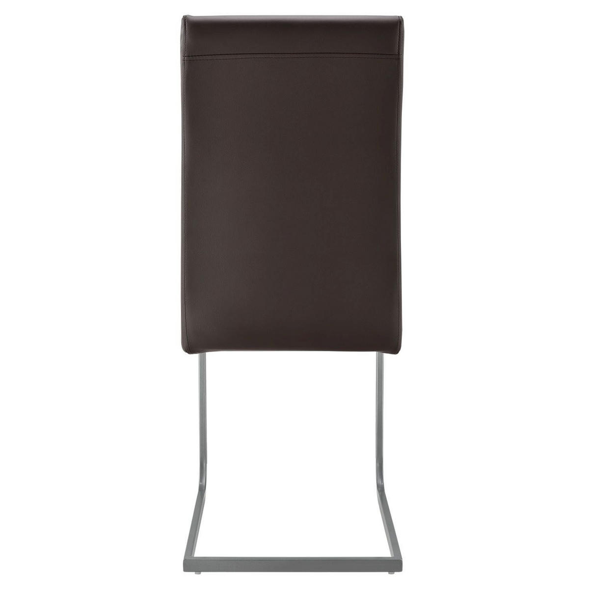SCHWINGSTUHL Vegas braun Kunstleder (4er Set) - Braun, Textil (41/101/52cm) - Juskys