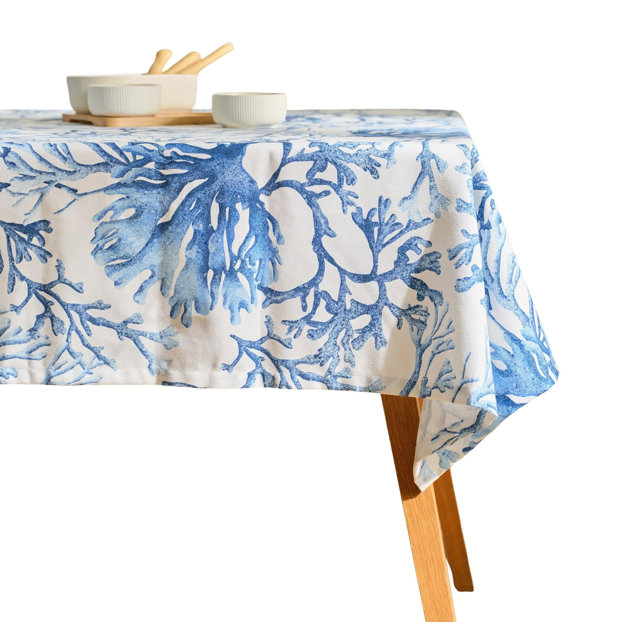 TISCHDECKE Marinis - Weiß, Textil (220/150/1cm) - home&you