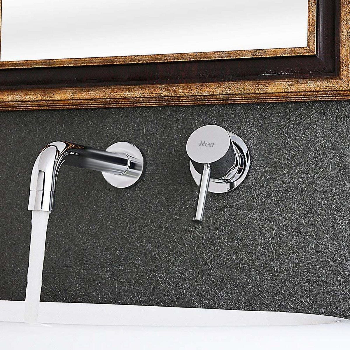 UNTERPUTZ Armatur Rea Lungo Chrom+ Ibox - Chromfarben, Metall (20/11/16cm) - REA