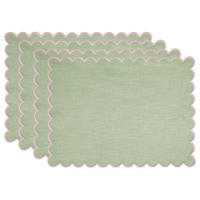 TISCHSET (4er Set) Summer Cheer - Grün, Textil (33/47cm) - Butlers