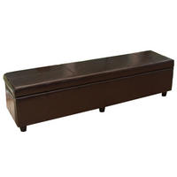 AUFBEWAHRUNGS-TRUHE XXL Braun - Braun, Textil (180/45/45cm) - MCW