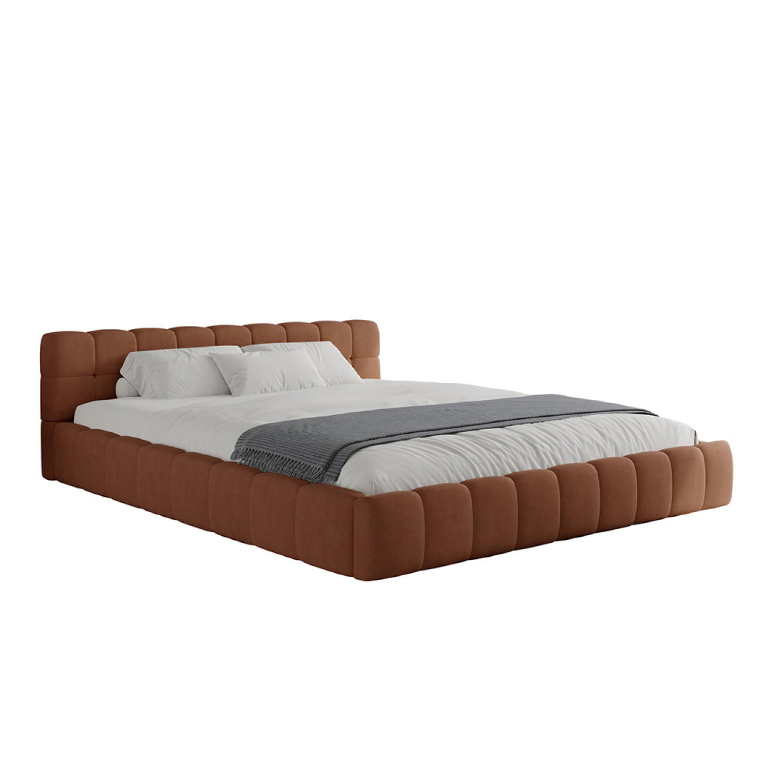 Concept Usine Bett Braun 140x190 cm