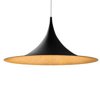 HÄNGELEUCHTE Louie - Goldfarben, Metall (33/33/16cm) - Lumicom