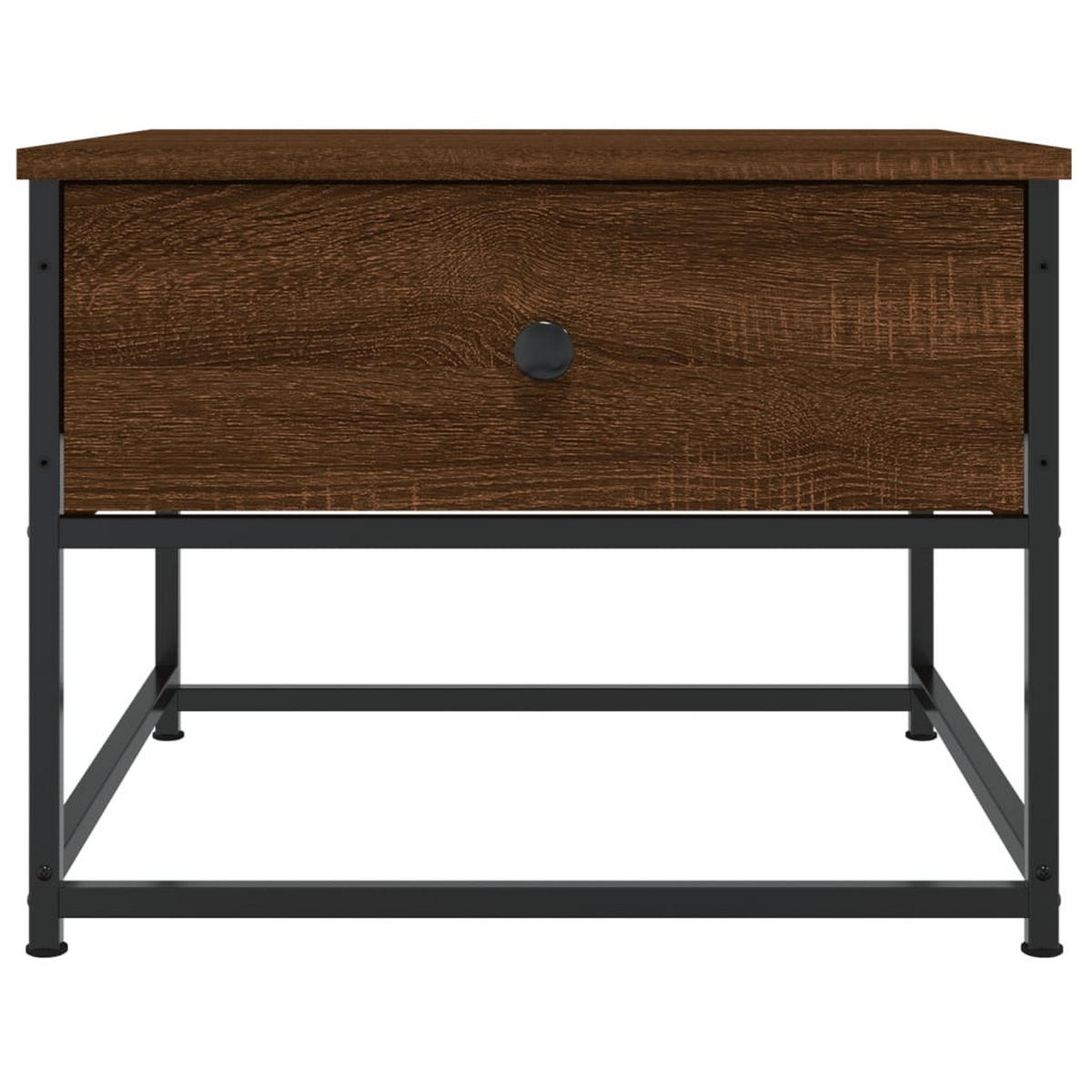 COUCHTISCH Braun Eichen-Optik 51x51x40 cm Holzwerkstoff - Braun, Holzwerkstoff (51/51/40cm) - furnicato