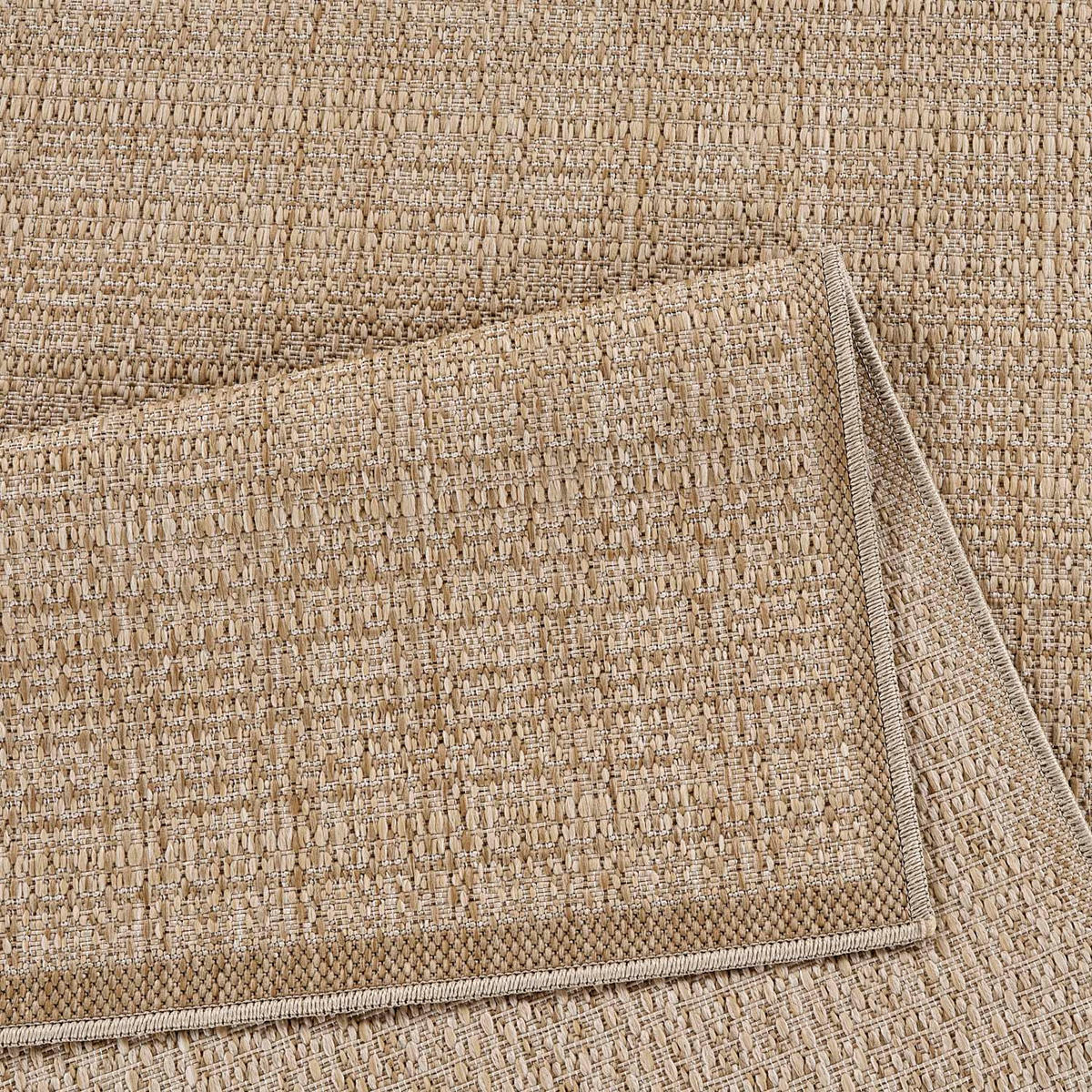 OUTDOOR-TEPPICH 791 Braun Wetterfest 200x200 cm - Braun, Textil (200/200cm) - carpet city